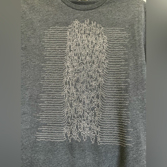 Typographia Charcoal Grey En-Joy T-Shirt - Picture 9 of 11